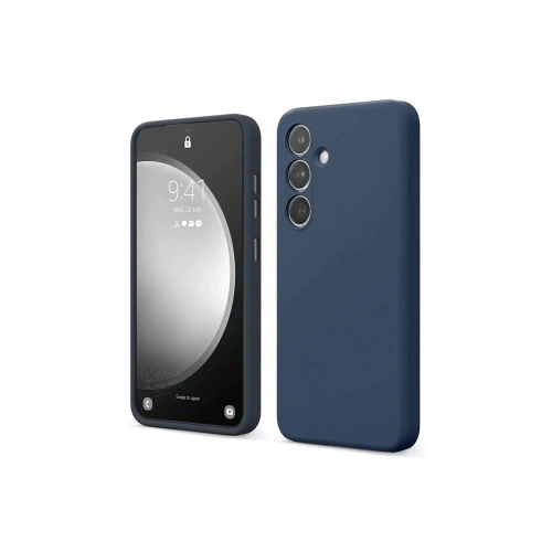 BFS  Samsung Galaxy A14 4G Kılıf First Silikon - Lacivert