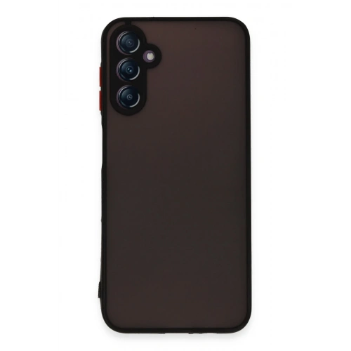 BFS  Samsung Galaxy A14 4G Kılıf Montreal Silikon Kapak - Siyah