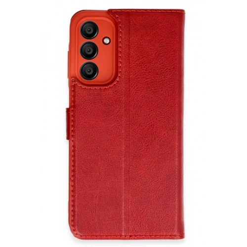 BFS  Samsung Galaxy A15 4G Kılıf Trend S Plus Kapaklı Kılıf - Kırmızı