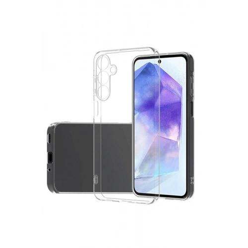 BFS  Samsung Galaxy A16 5G Kılıf Lüx Şeffaf Silikon