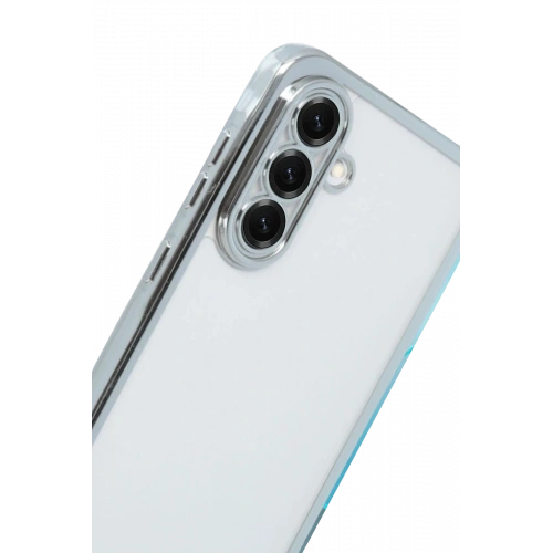 BFS  Samsung Galaxy A17 5G  Lensli Silikon - Gümüş