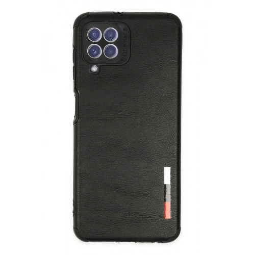 BFS  Samsung Galaxy A22 Kılıf Loop Deri Silikon - Siyah