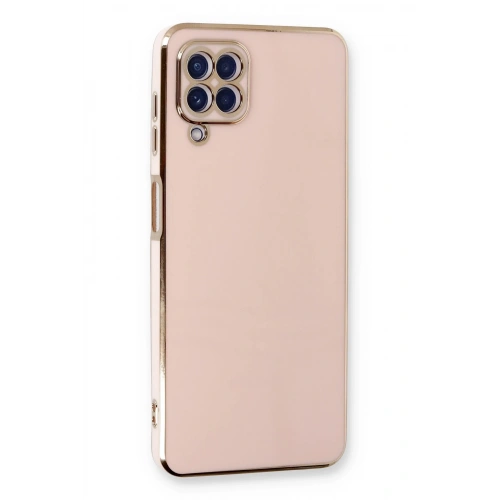 BFS  Samsung Galaxy A22 Kılıf Volet Silikon - Pembe