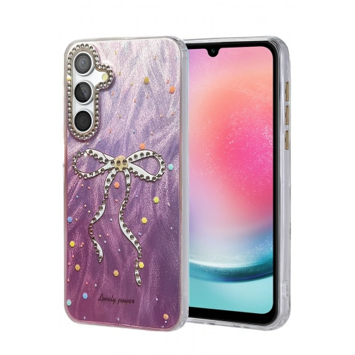 BFS  Samsung Galaxy A24 4G Kılıf Blade Aynalı Desenli Kapak - Desen 1