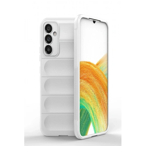 BFS  Samsung Galaxy A25 5G Kılıf Optimum Silikon - Krem