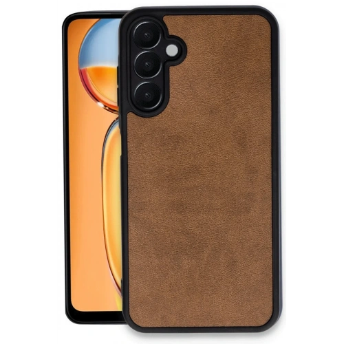 BFS  Samsung Galaxy A26 Kılıf Aras Deri Kapak - Taba