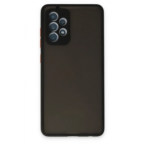 BFS  Samsung Galaxy A32 Kılıf Montreal Silikon Kapak - Siyah