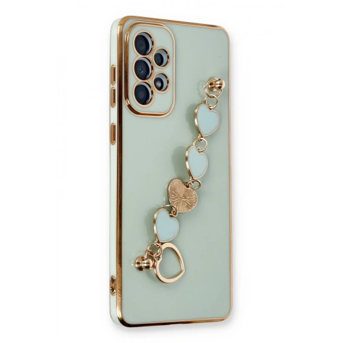 BFS  Samsung Galaxy A33 5G Kılıf Esila Silikon - Su Yeşili