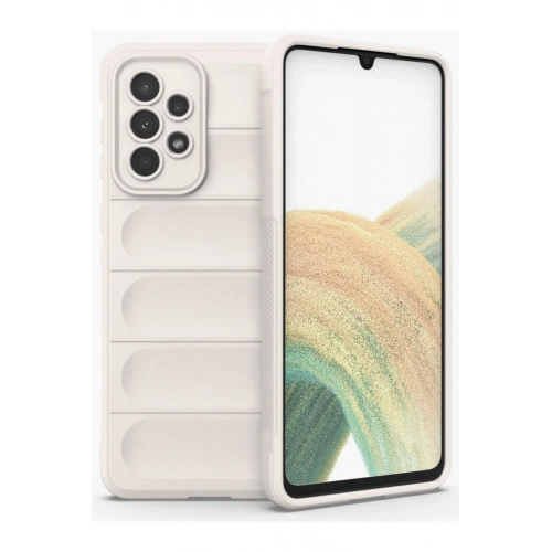 BFS  Samsung Galaxy A33 5G Kılıf Optimum Silikon - Krem