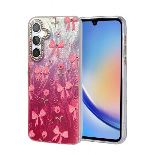 BFS  Samsung Galaxy A34 5G Kılıf Blade Aynalı Desenli Kapak - Desen 3