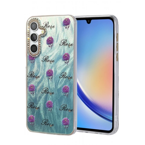 BFS  Samsung Galaxy A34 5G Kılıf Blade Aynalı Desenli Kapak - Desen 9