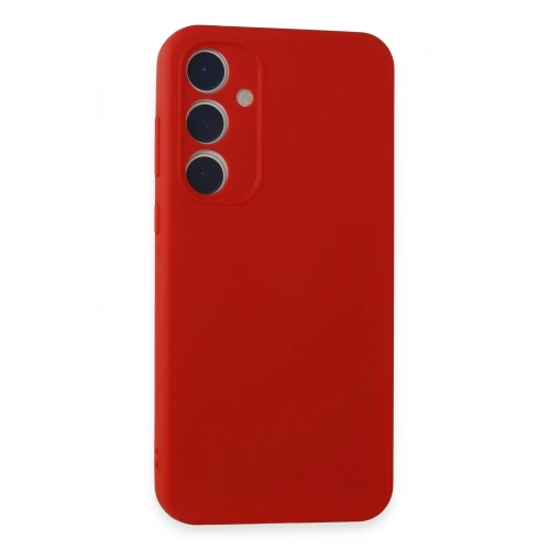 BFS  Samsung Galaxy A35 5G Kılıf First Silikon - Kırmızı