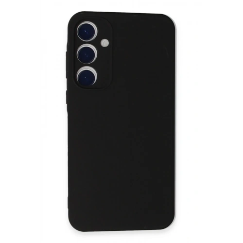 BFS  Samsung Galaxy A35 5G Kılıf Nano içi Kadife Silikon - Siyah