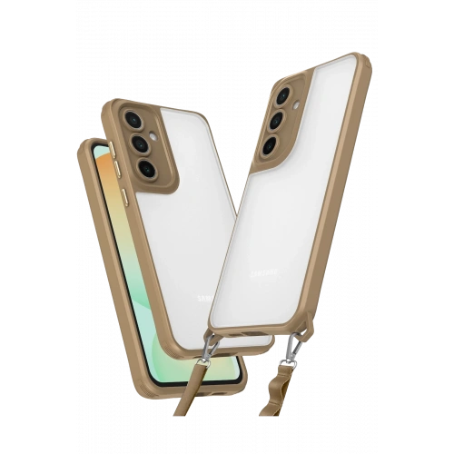 BFS  Samsung Galaxy A35 5G Kılıf Penta Silikon Kılıf - Çöl Titanyum