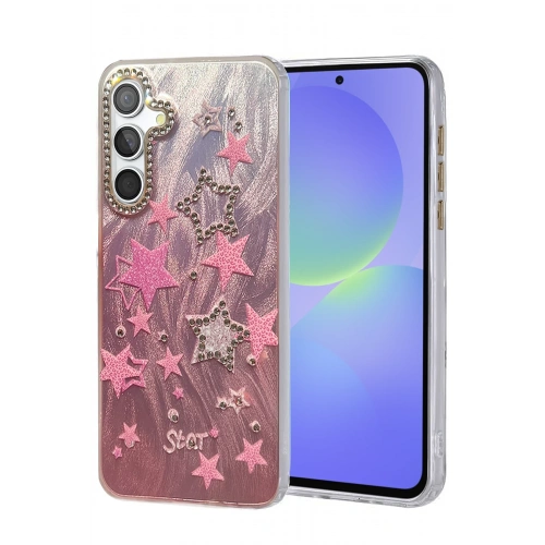 BFS  Samsung Galaxy A36 Kılıf Blade Aynalı Desenli Kapak - Desen 7