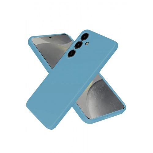 BFS  Samsung Galaxy A36 Kılıf First Silikon - Mavi