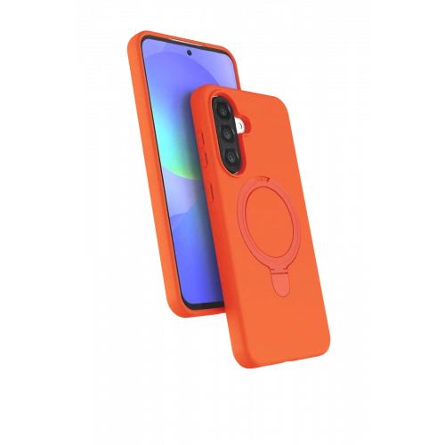 BFS  Samsung Galaxy A36 Regal Magsafe Standlı Kapak - Turuncu