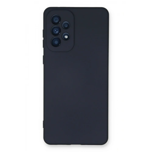 BFS  Samsung Galaxy A53 5G Kılıf Nano içi Kadife Silikon - Lacivert