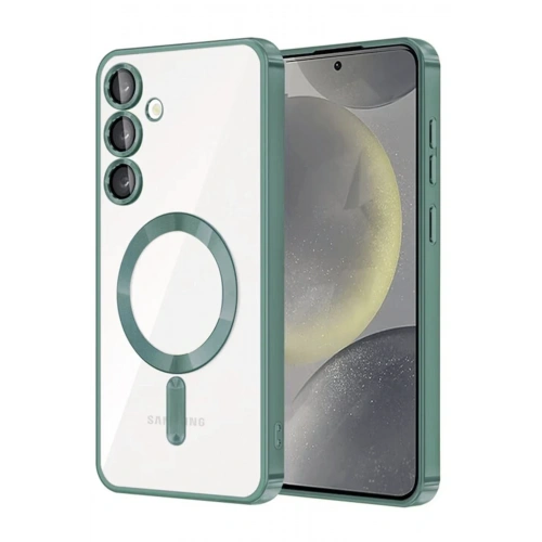 BFS  Samsung Galaxy A54 5G Kross Magneticsafe Kapak - Koyu Yeşil