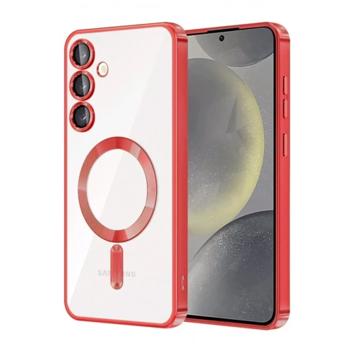 BFS  Samsung Galaxy A55 5G Kross Magneticsafe Kapak - Kırmızı