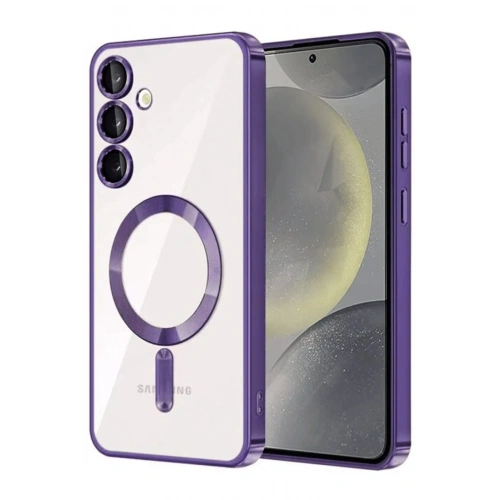 BFS  Samsung Galaxy A55 5G Kross Magneticsafe Kapak - Mor