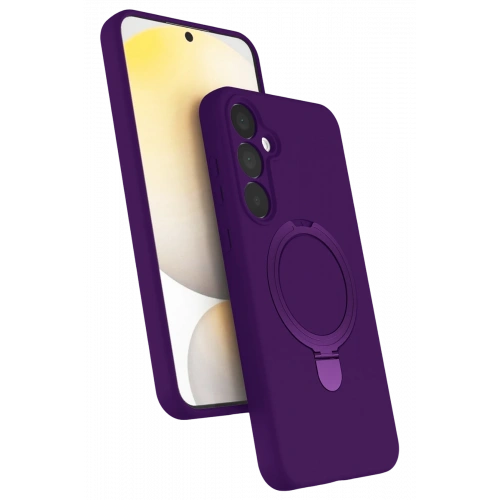 BFS  Samsung Galaxy A55 5G Regal Magsafe Standlı Kapak - Derin Mor