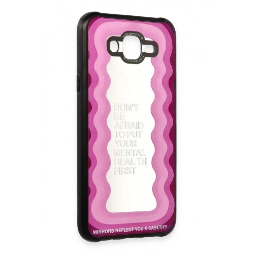BFS  Samsung Galaxy J7 Kılıf Mirror Desenli Kapak - Mirror - 11
