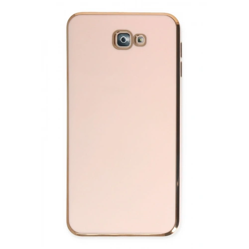 BFS  Samsung Galaxy J7 Prime Kılıf Volet Silikon - Pembe
