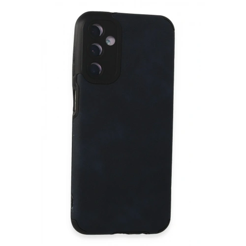 BFS  Samsung Galaxy M14 5G Kılıf Loop Deri Silikon - Lacivert