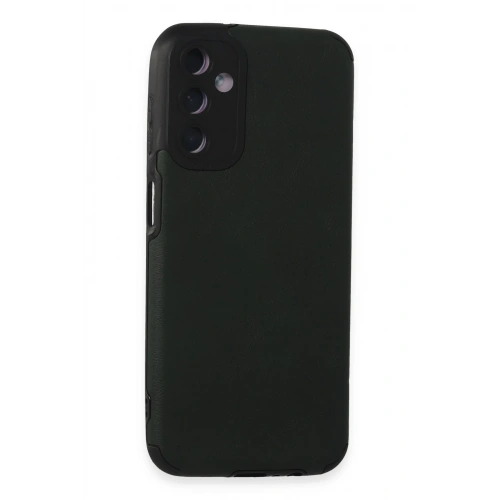 BFS  Samsung Galaxy M14 5G Kılıf Loop Deri Silikon - Yeşil