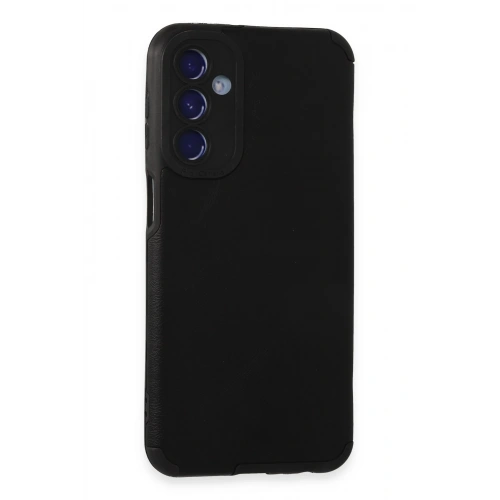 BFS  Samsung Galaxy M34 5G Kılıf Loop Deri Silikon - Siyah