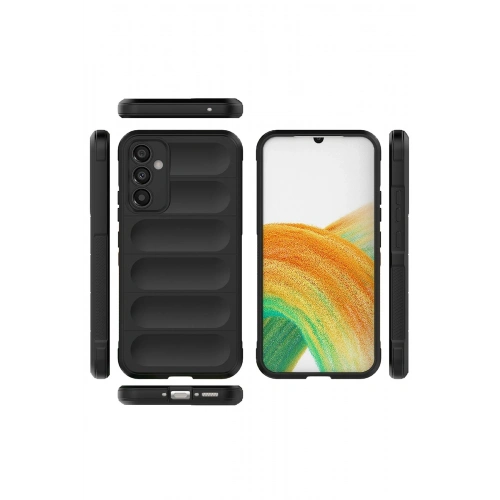 BFS  Samsung Galaxy M34 5G Kılıf Optimum Silikon - Siyah