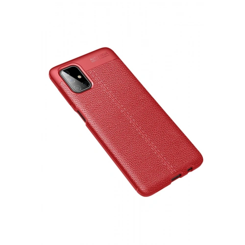 BFS  Samsung Galaxy M51 Kılıf Auto Focus Kapak - Kırmızı