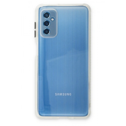 BFS  Samsung Galaxy M52 5G Kılıf Miami Şeffaf Silikon - Şeffaf