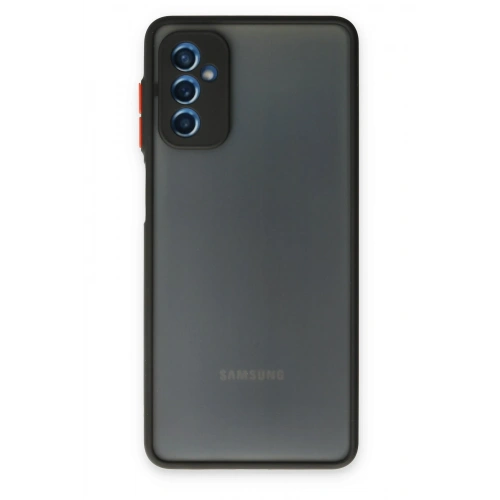 BFS  Samsung Galaxy M52 5G Kılıf Montreal Silikon Kapak - Siyah