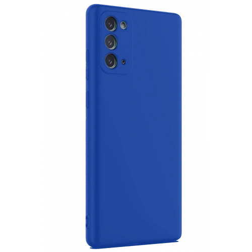 BFS  Samsung Galaxy Note 20 Kılıf First Silikon - Mavi