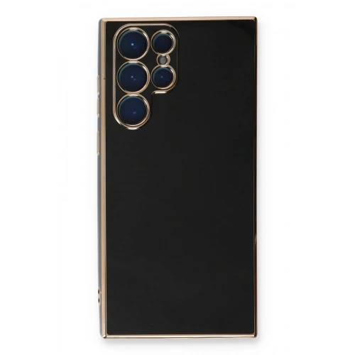 BFS  Samsung Galaxy S22 Ultra Kılıf Volet Silikon - Siyah