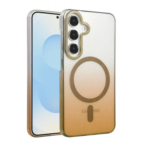 BFS  Samsung Galaxy S23 FE Glossy Magsafe Kapak - Çöl Titanyum