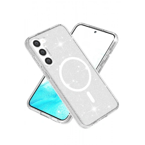 BFS  Samsung Galaxy S23 Kılıf Star Magsafe Kapak - Şeffaf