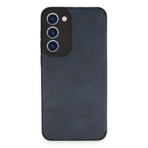 BFS  Samsung Galaxy S23 Plus Kılıf Loop Deri Silikon - Lacivert