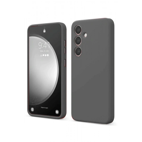 BFS  Samsung Galaxy S24 FE Kılıf First Silikon - Gri