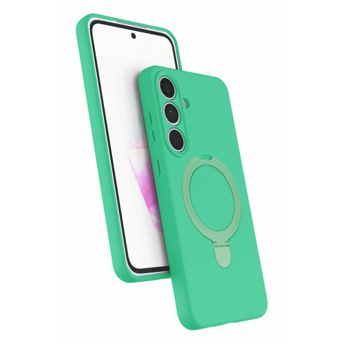 BFS  Samsung Galaxy S24 FE Regal Magsafe Standlı Kapak - Yeşil