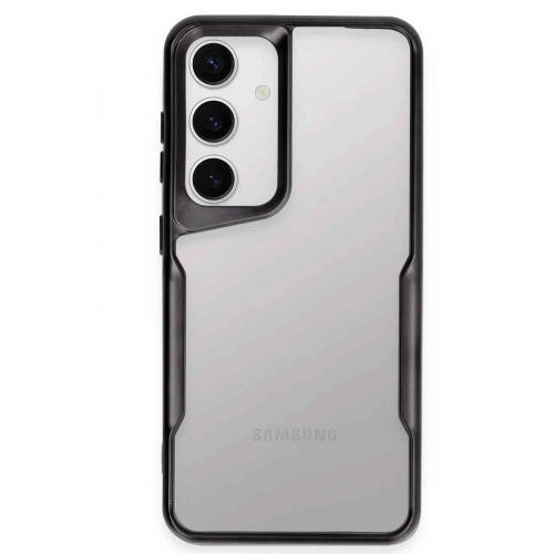 BFS  Samsung Galaxy S24 Kılıf Boyi Silikon Kapak - Siyah