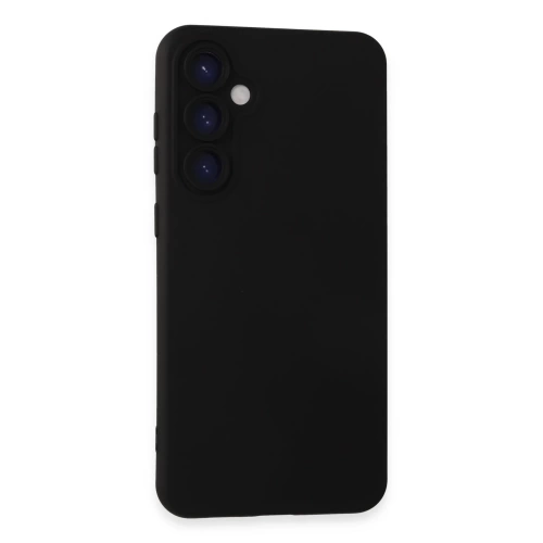 BFS Samsung Galaxy S24 Kılıf Nano içi Kadife Silikon - Siyah