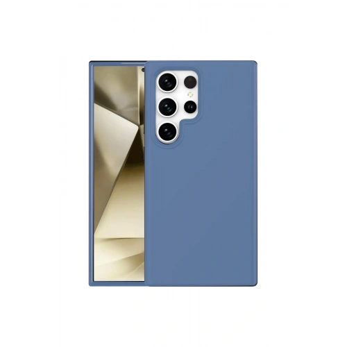 BFS  Samsung Galaxy S24 Ultra Kılıf First Silikon - Mavi
