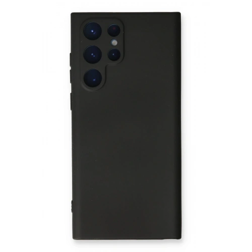 BFS  Samsung Galaxy S24 Ultra Kılıf Nano içi Kadife Silikon - Siyah