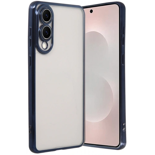 BFS  Samsung Galaxy S25 Edge  Lensli Silikon - Lacivert