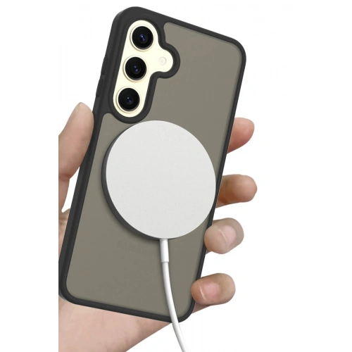 BFS  Samsung Galaxy S25 Jota Magsafe Kapak - Derin Mor