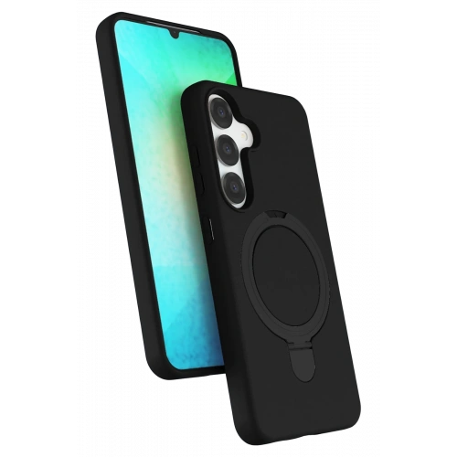 BFS  Samsung Galaxy S25 Regal Magsafe Standlı Kapak - Siyah