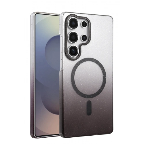 BFS  Samsung Galaxy S25 Ultra Glossy Magsafe Kapak - Siyah